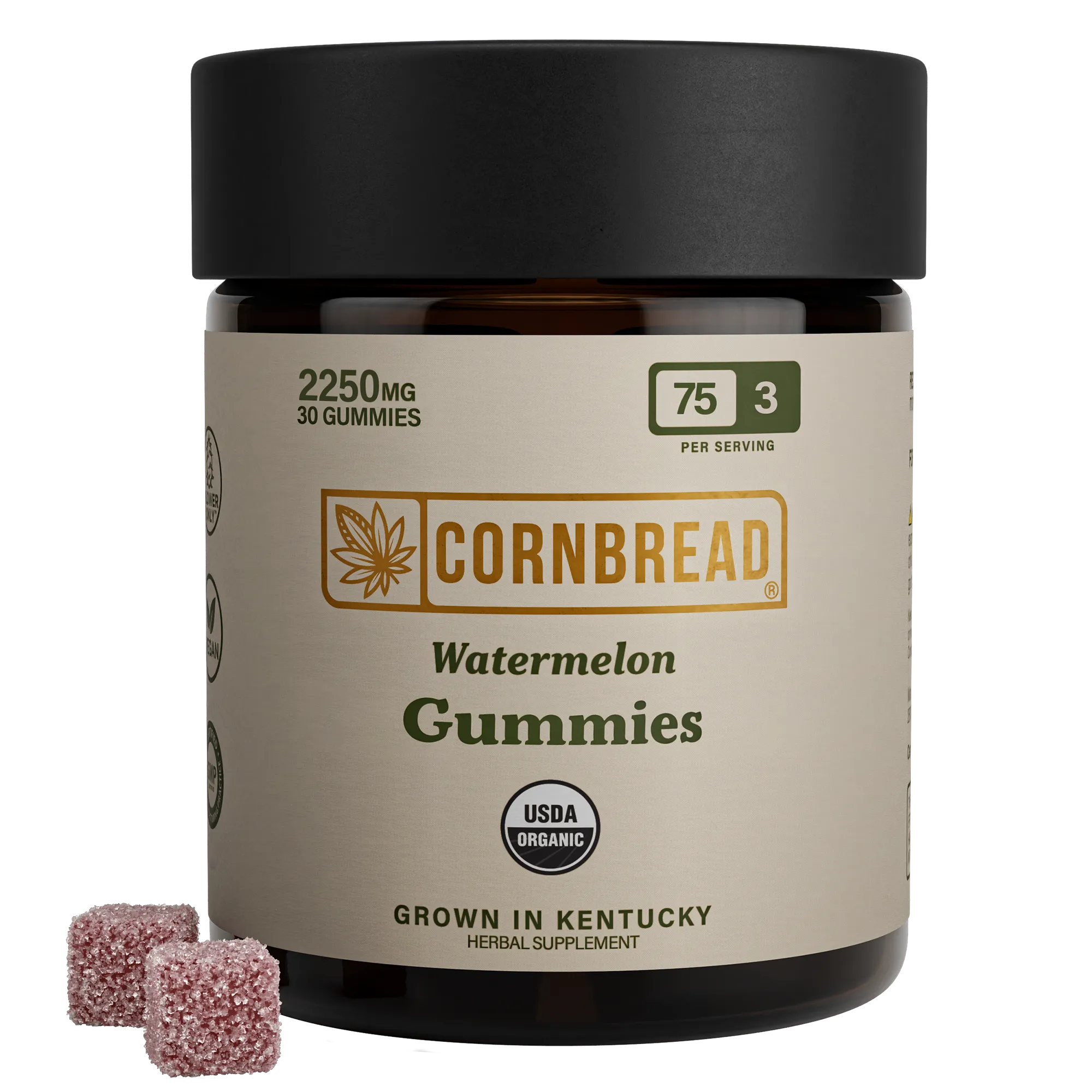 Watermelon Wellness Gummies 2250mg