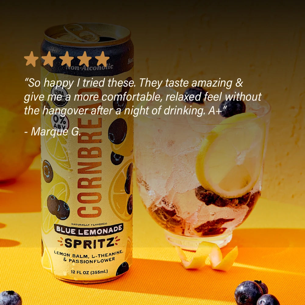 Blue Lemonade Non-Alcoholic Spritz