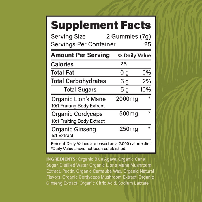 Mushroom Focus Gummies
