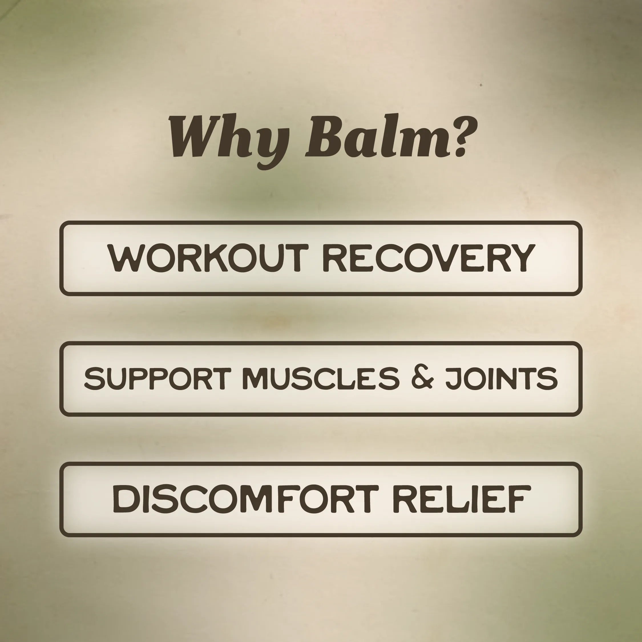 Muscle Balm