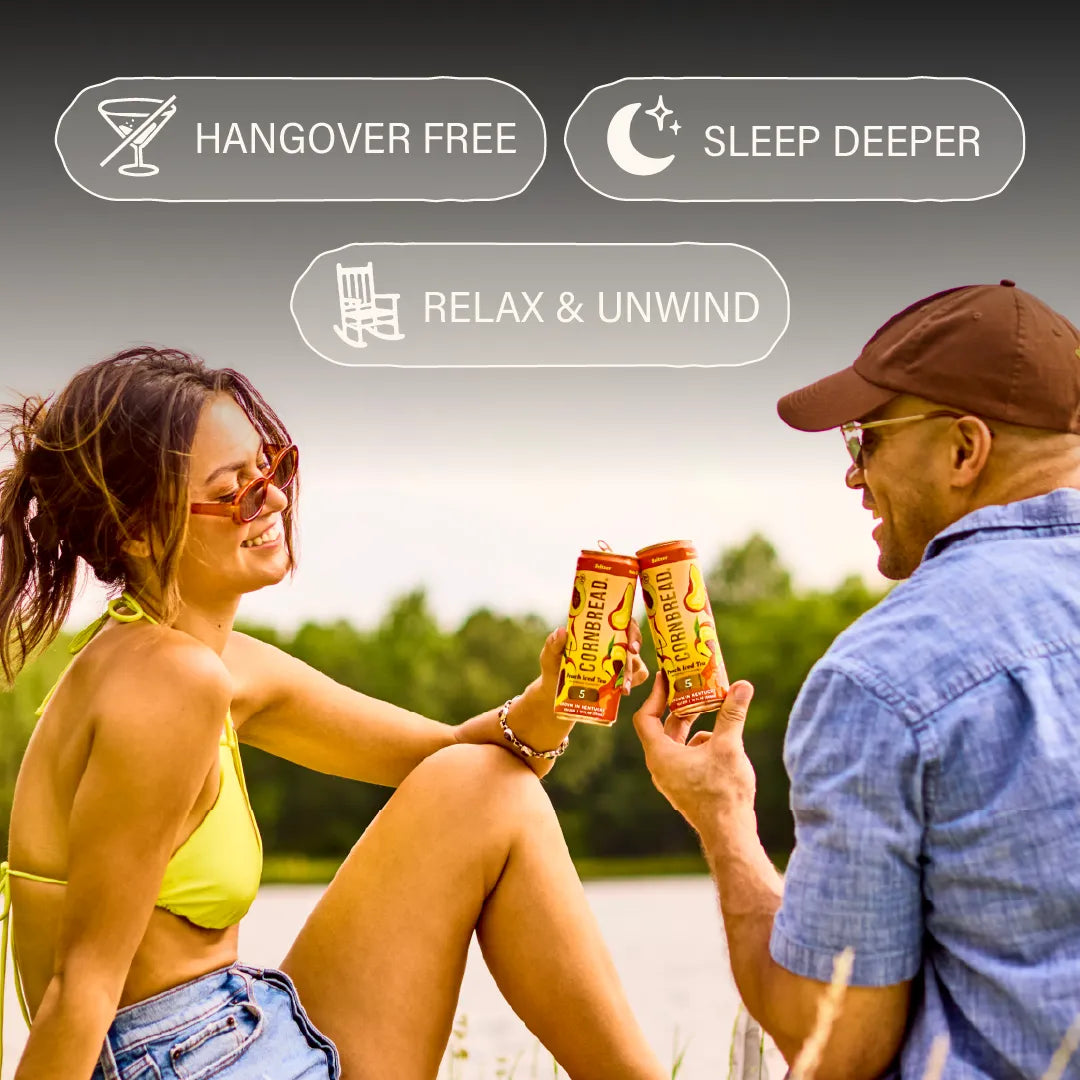 Peach Iced Tea Social Seltzer