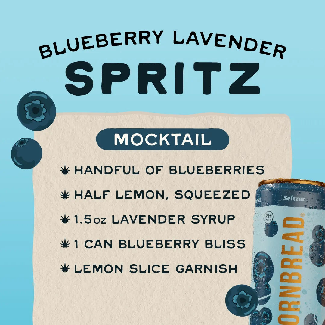 Blueberry Breeze Social Seltzer