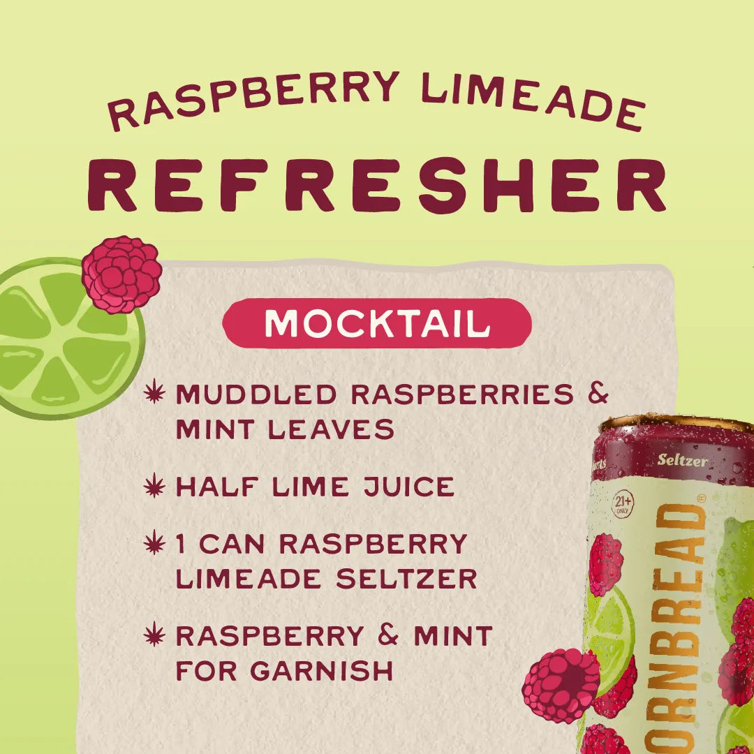 Raspberry Limeade Social Seltzer