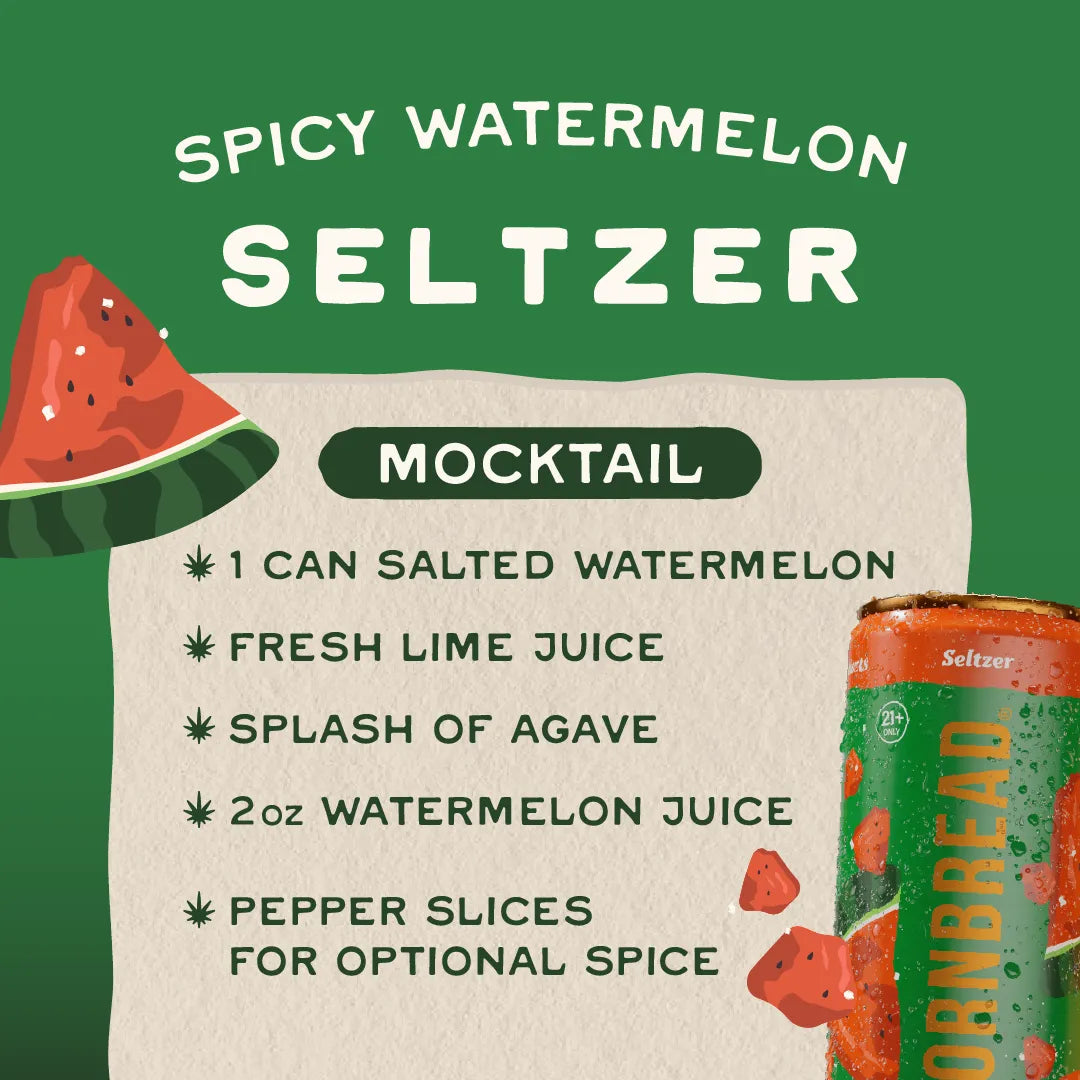 Salted Watermelon Social Seltzer