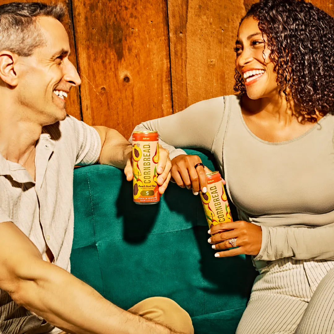 Peach Iced Tea Social Seltzer
