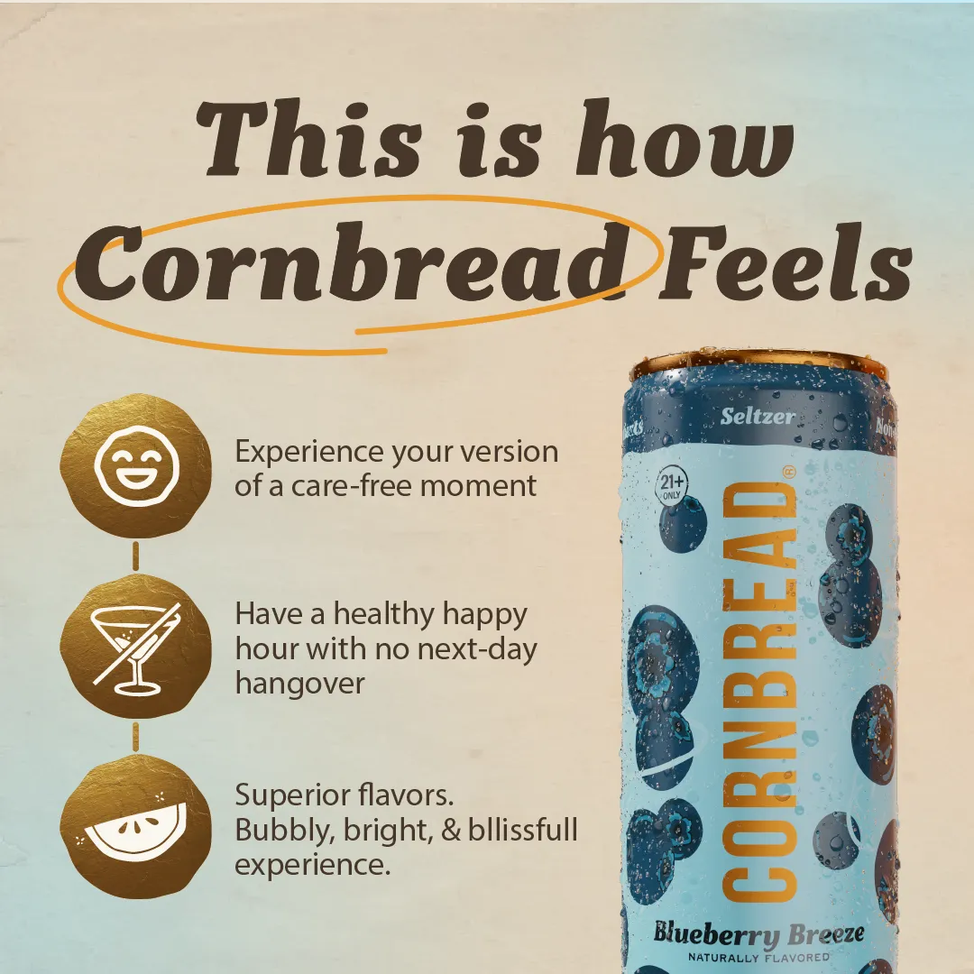 Blueberry Breeze Social Seltzer