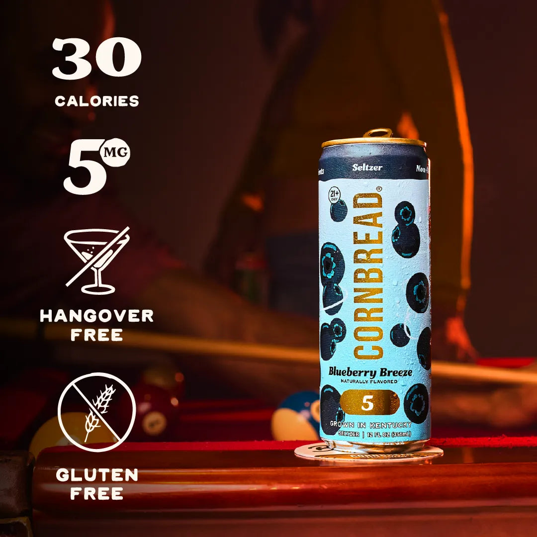 Blueberry Breeze Social Seltzer