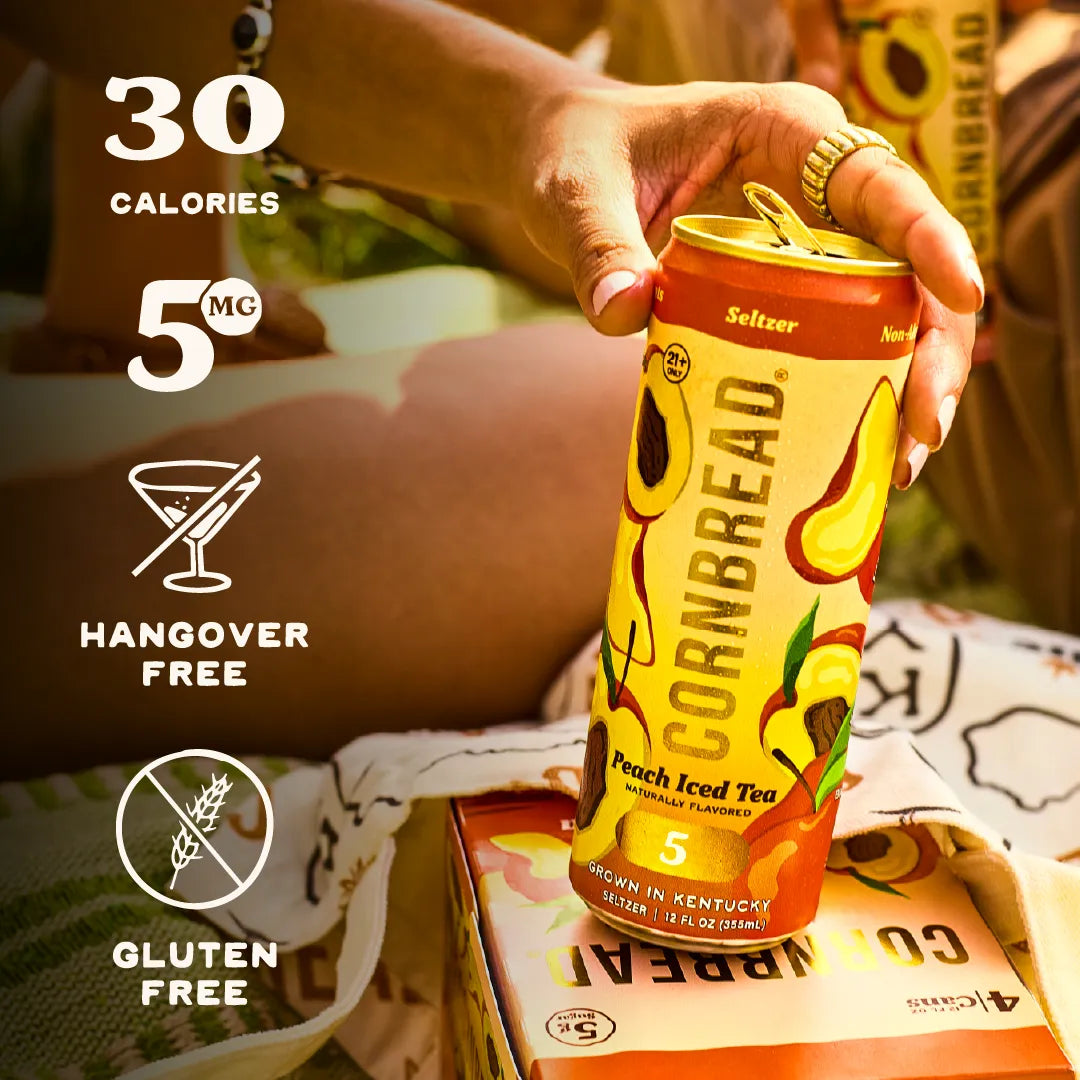 Peach Iced Tea Social Seltzer