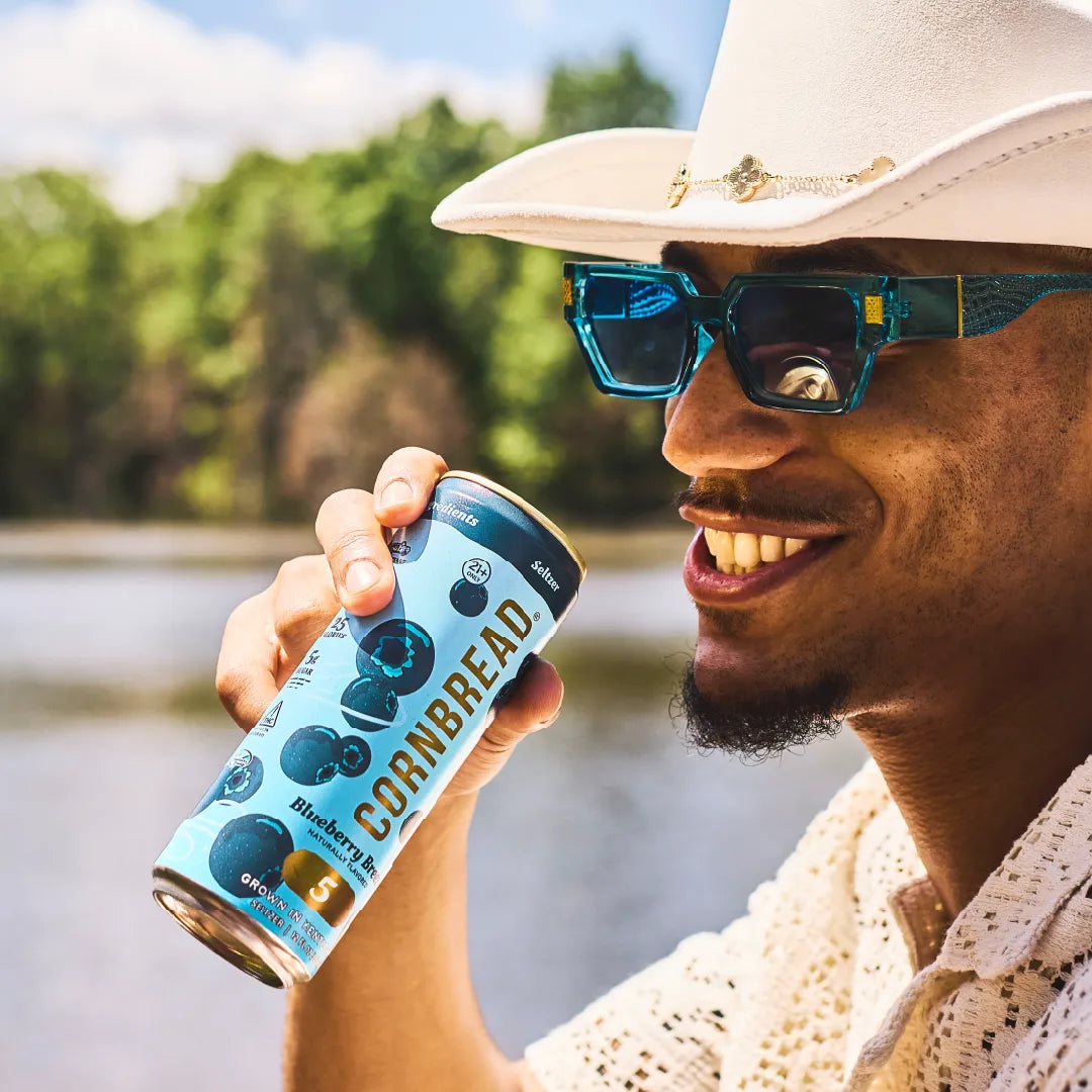 Blueberry Breeze Social Seltzer