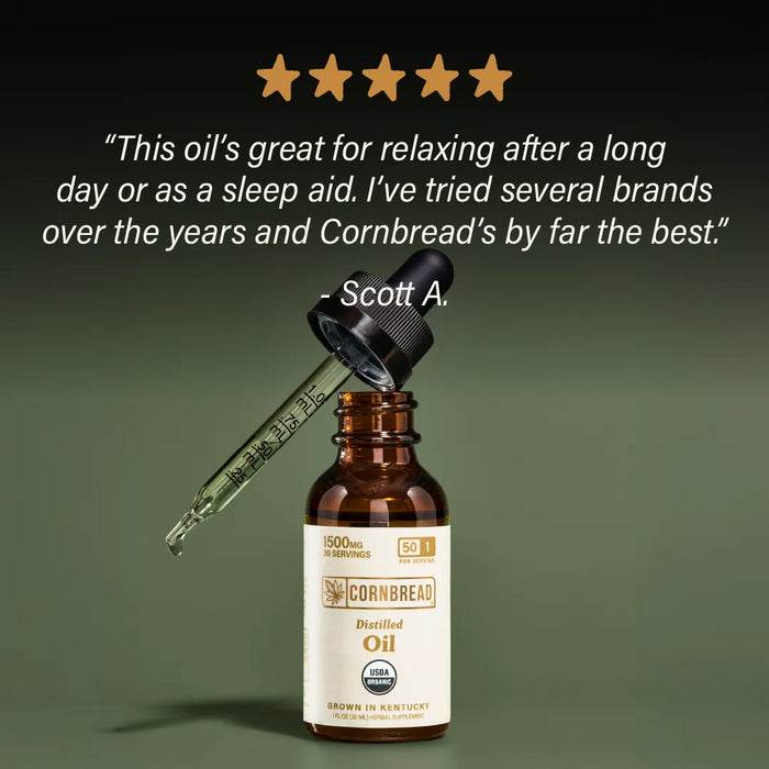 Distilled USDA Organic Oil
