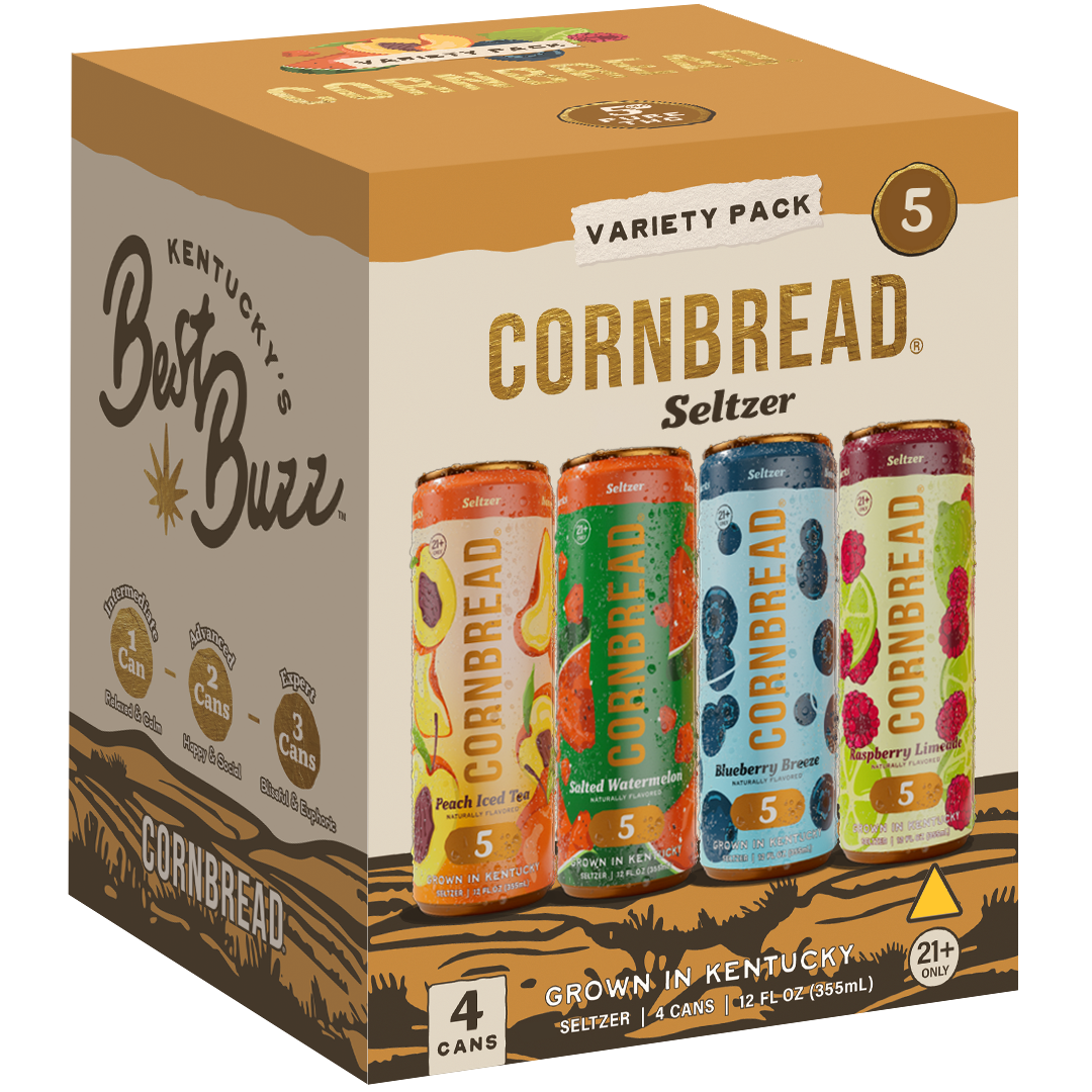 Variety Pack Social Seltzer 5mg - 4 Pack