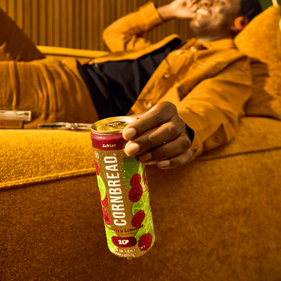 Raspberry Limeade Social Seltzer, Extra Strength