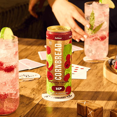 Raspberry Limeade Social Seltzer, Extra Strength