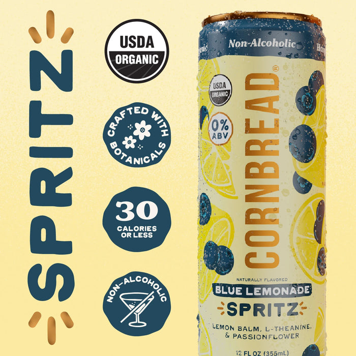 Blue Lemonade Non-Alcoholic Spritz