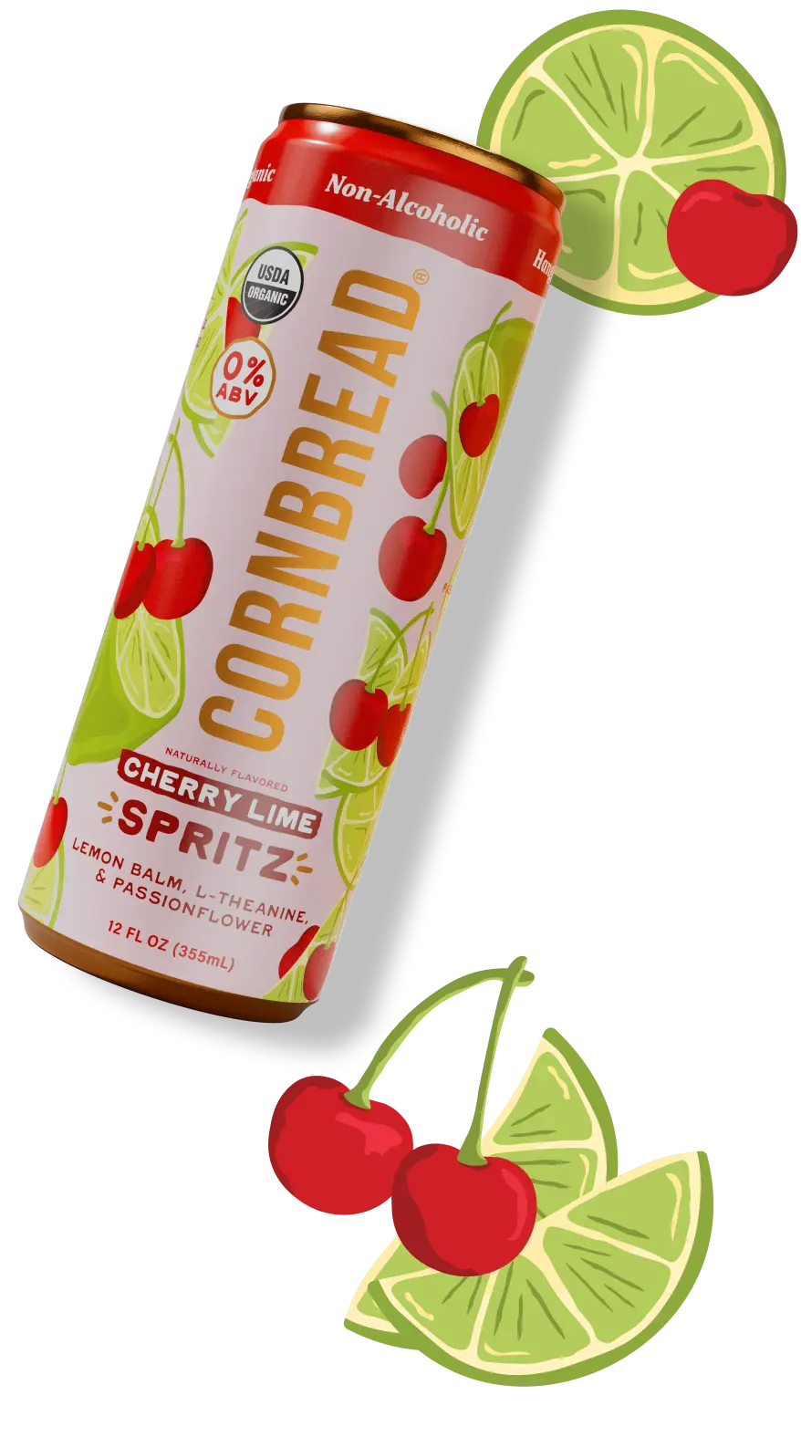 Cherry Lime Adaptogen Spritz