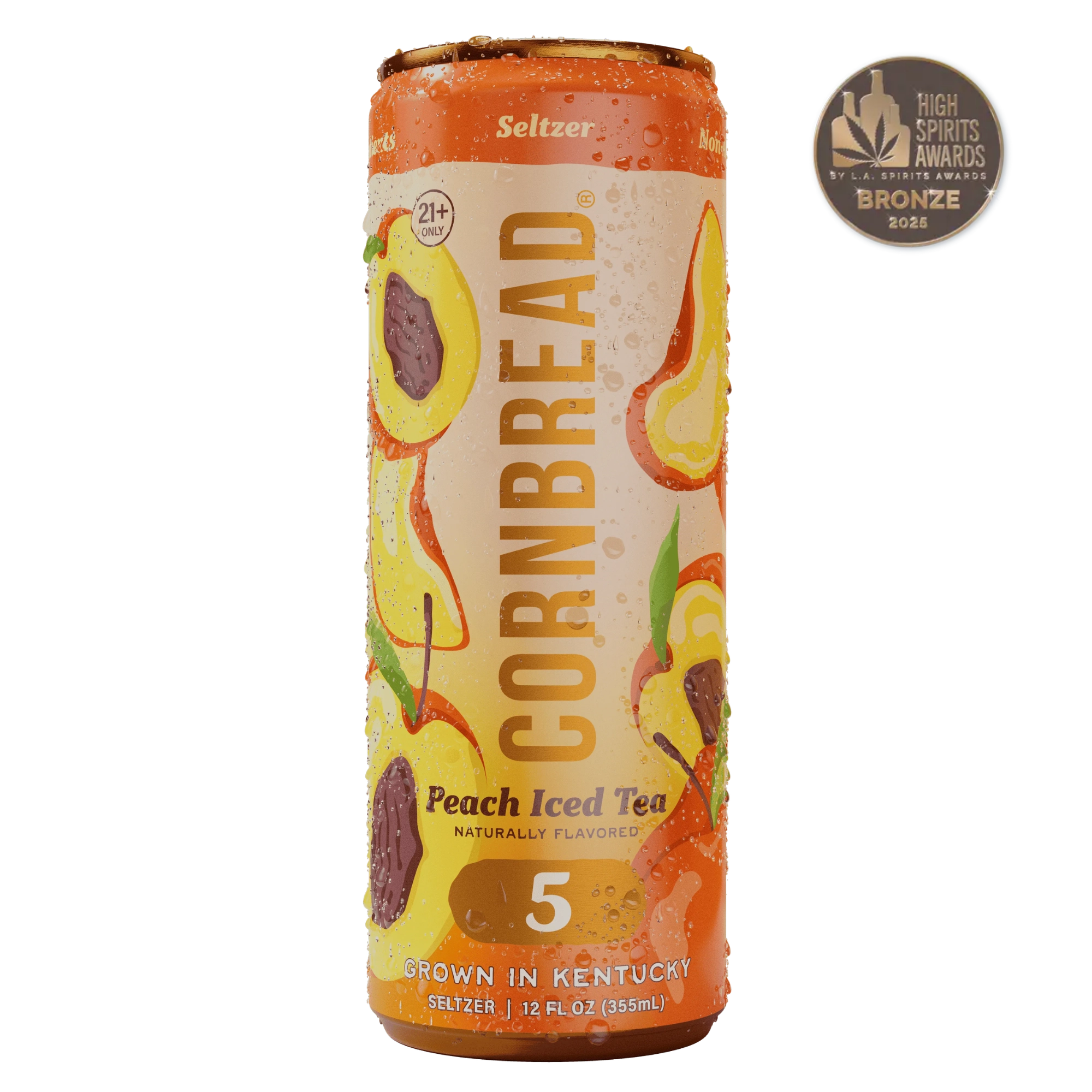Peach Iced Tea Social Seltzer