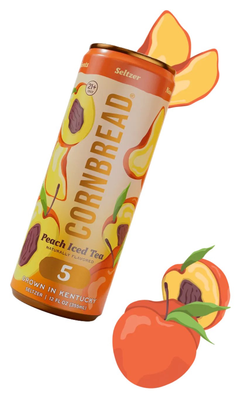 Peach Iced Tea Social Seltzer