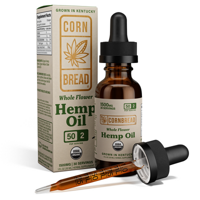 Whole Flower USDA Organic Hemp Oil